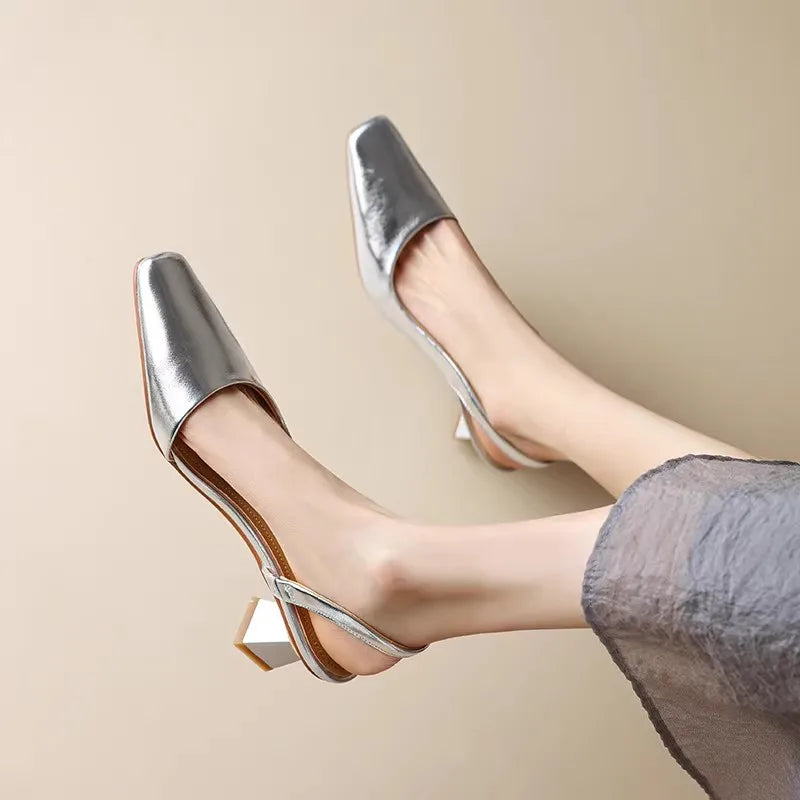Drune | Tears To Diamond Slingback Schuhe