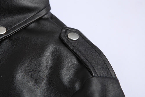 Drune | jacke für Herren Slim Fit Stehkragen Winddichte Motorradjacke