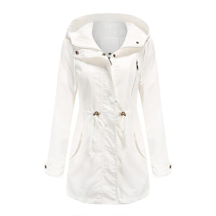 Drune | Baumwoll Trenchcoat Mit Kapuze
