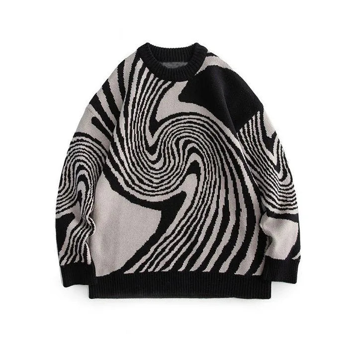Strikket Vintage Genser | Unisex | Avslappet Komfort