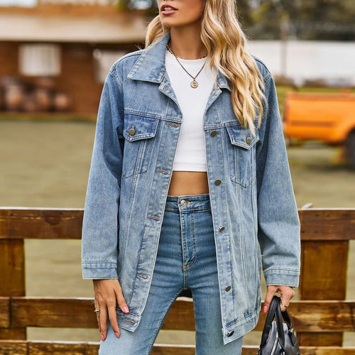 Drune | Klassisch Elegante Jeansjacke