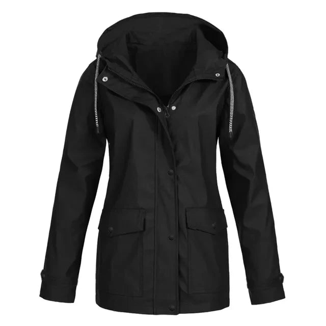 Drune | Leichte Regenjacke mit Kapuze