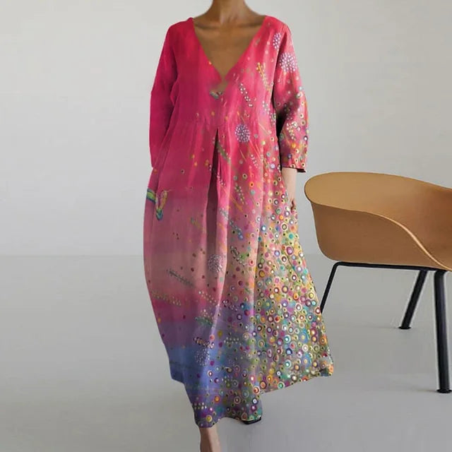 Drune | Weiche, Bunte Kleid