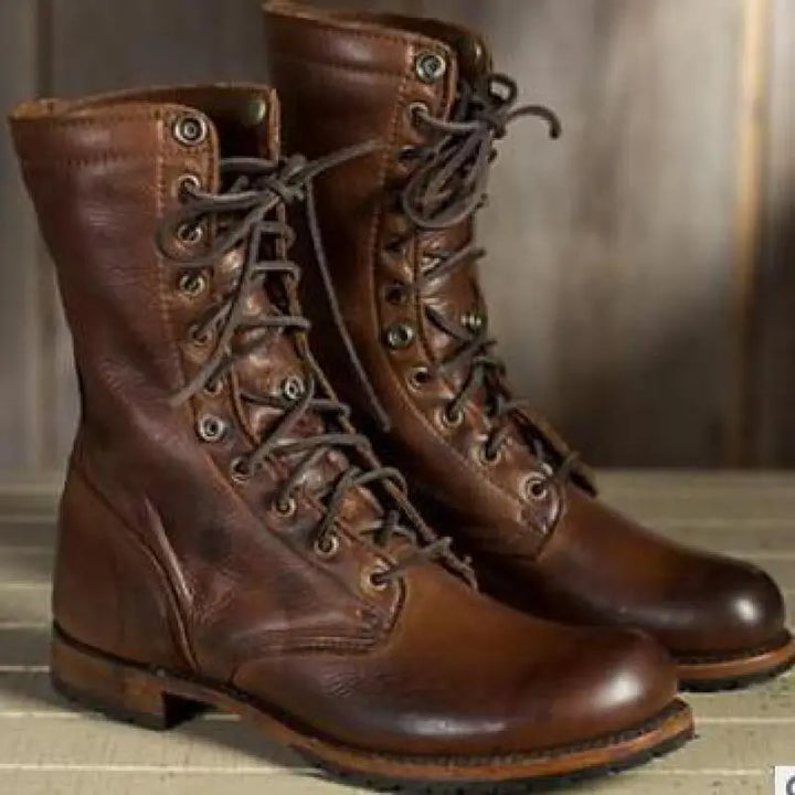 Drune | Winterstiefeletten mit Schnürung