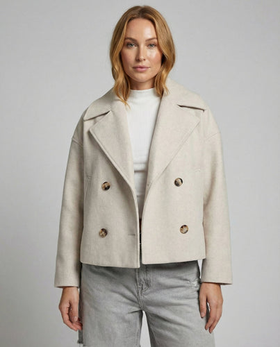 Kurz Doppelreiher Damenjacke | Drune