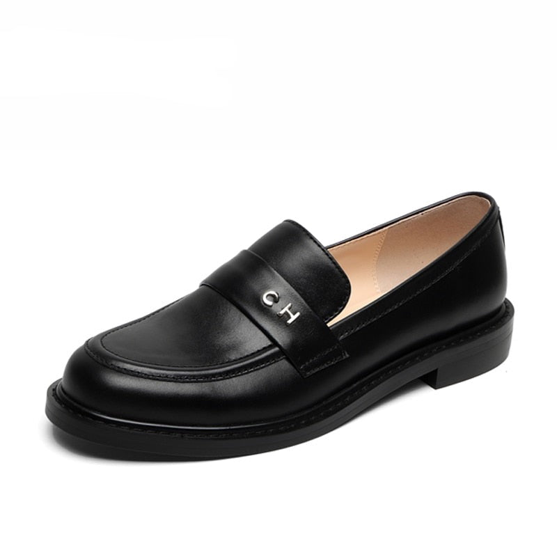 Drune | Multi Color Block Echtes Leder Loafer