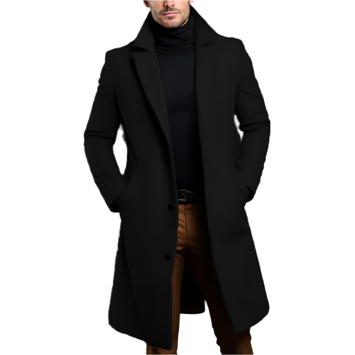 Drune | Langer lässiger Wintermantel für Herren