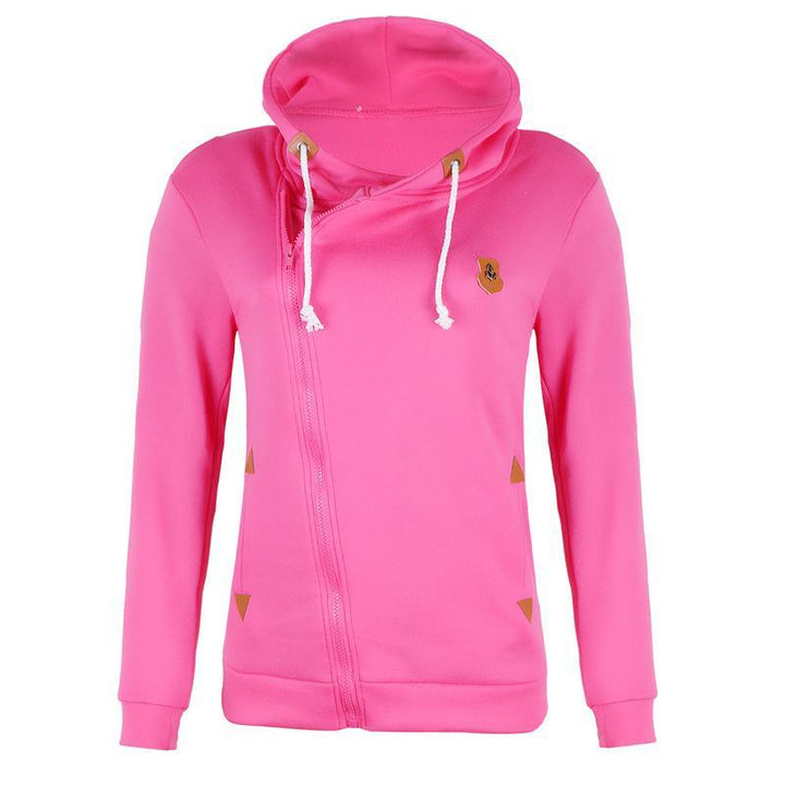 Drune | Größe Reißverschluss Taschen mit Kordelzug Hoodie