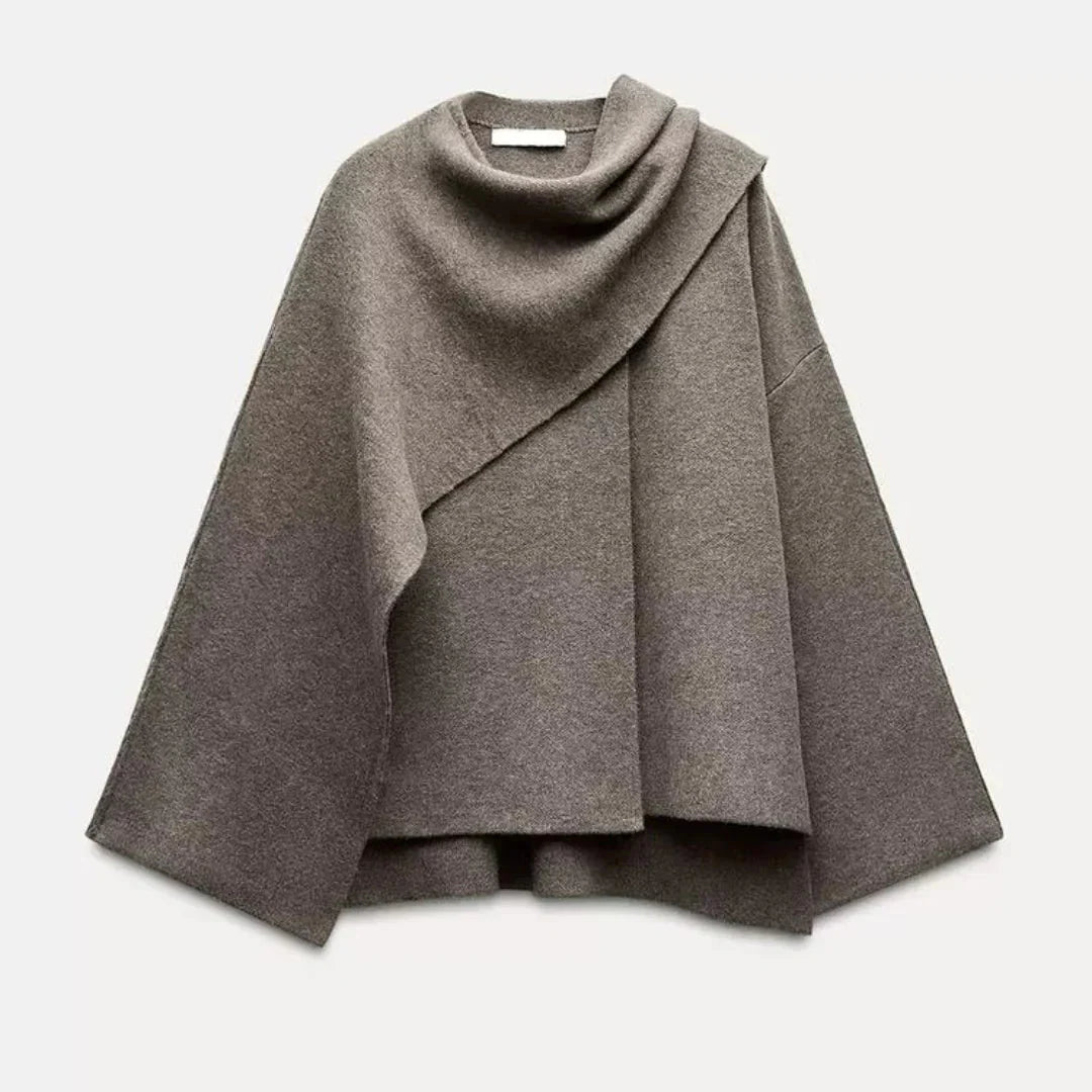 Drune | Offene Front Wolle Capejacken Damenbekleidung