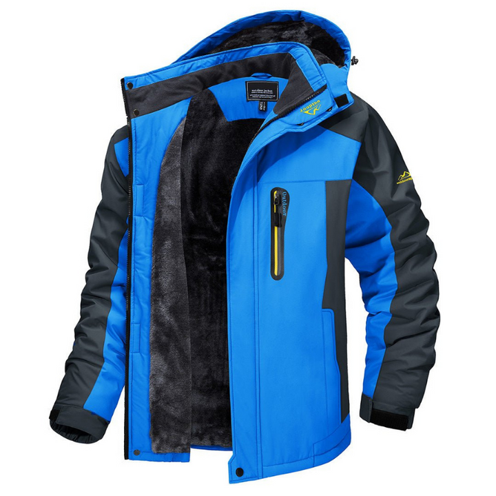 Drune | Kapuze mit Pelzfutter Schneejacke