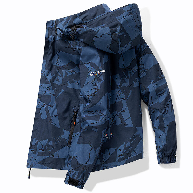 Drune | Skijacke für Herren mit Kapuze wasserabweisend - Modern Fit