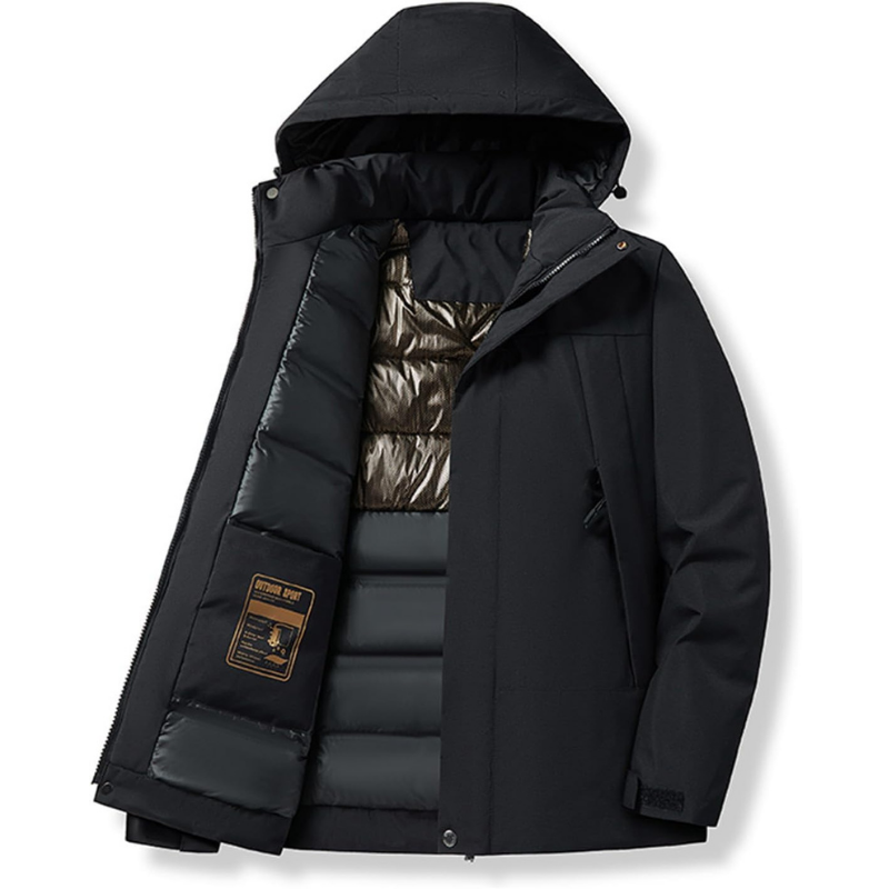 Drune | Damen mit Kapuze und Taschen