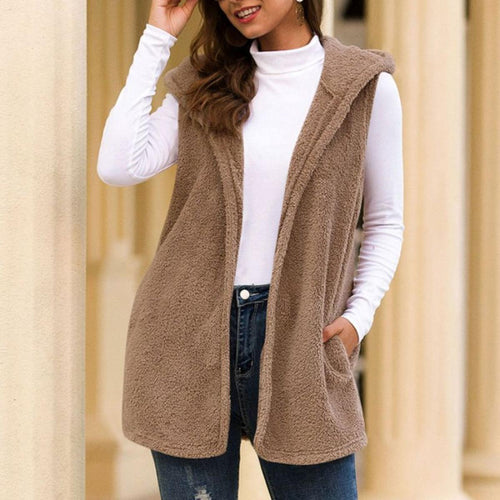 Drune | Ärmellose Frühlings Fleece Jacke