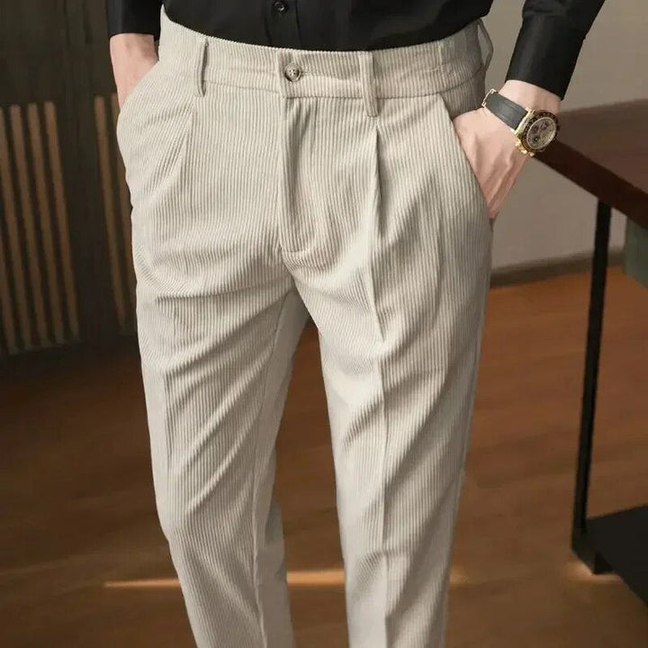 Drune | Slim Cordhosen für Herren - Moderne Passform