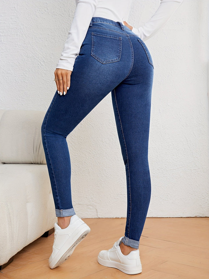 Drune | Fit Damenjeans mit Hoher Taille