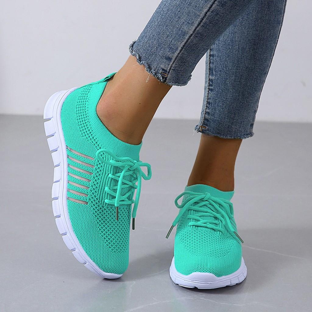 Slip-On Sneakers - Atmungsaktiv - Orthopädisch - Mesh Sneakers - Damen Trainingsschuhe Drune
