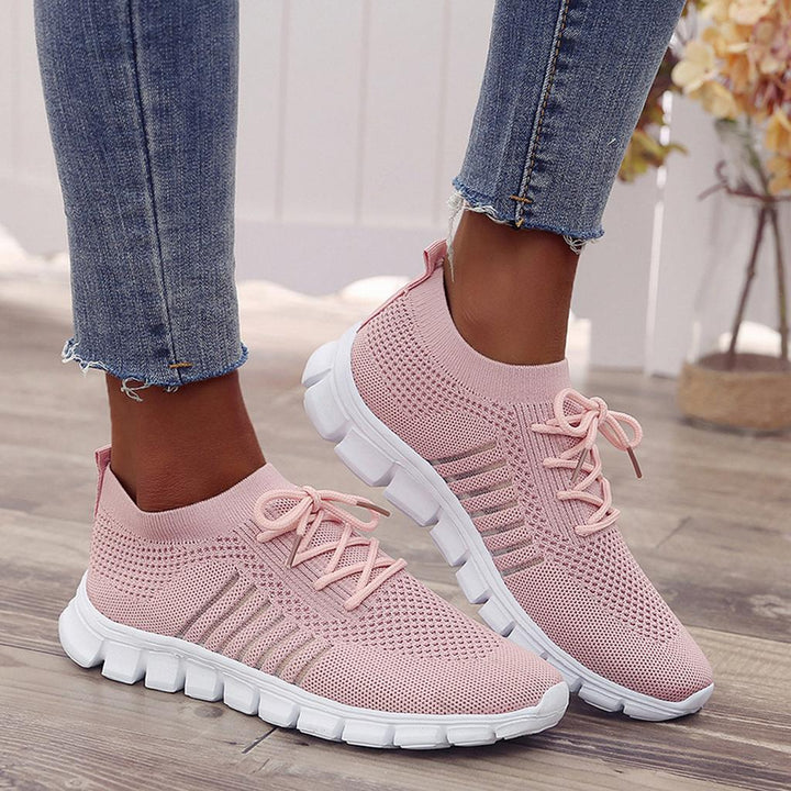 Slip-On Sneakers - Atmungsaktiv - Orthopädisch - Mesh Sneakers - Damen Trainingsschuhe Drune