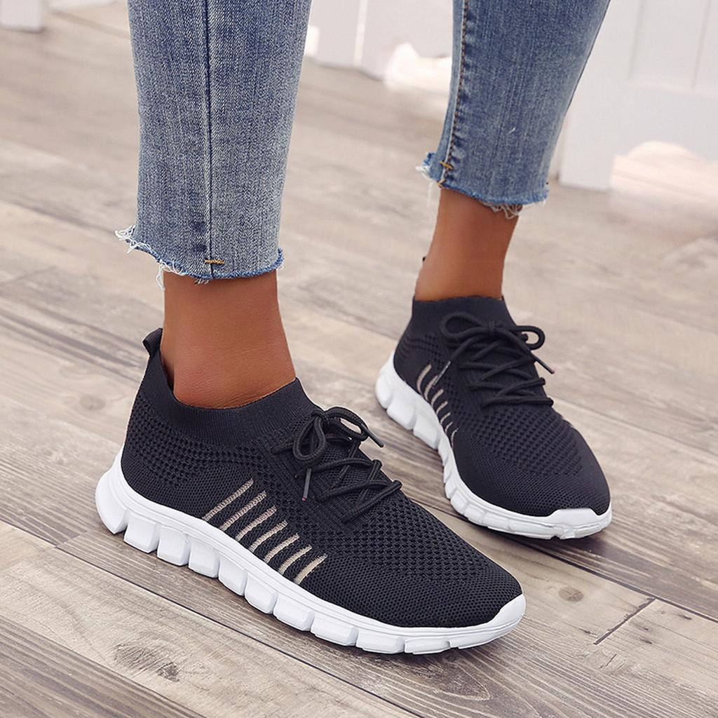 Slip-On Sneakers - Atmungsaktiv - Orthopädisch - Mesh Sneakers - Damen Trainingsschuhe Drune