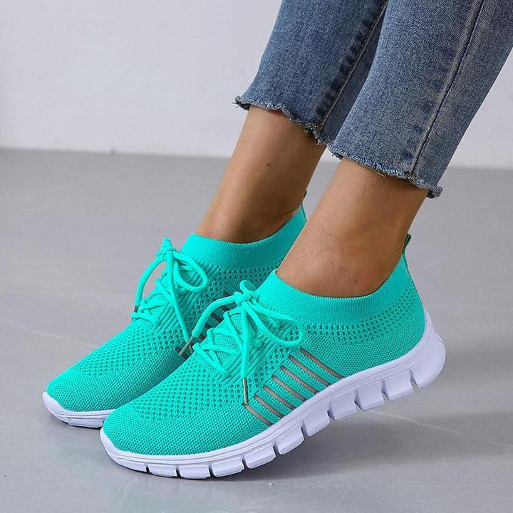 Slip-On Sneakers - Atmungsaktiv - Orthopädisch - Mesh Sneakers - Damen Trainingsschuhe Drune