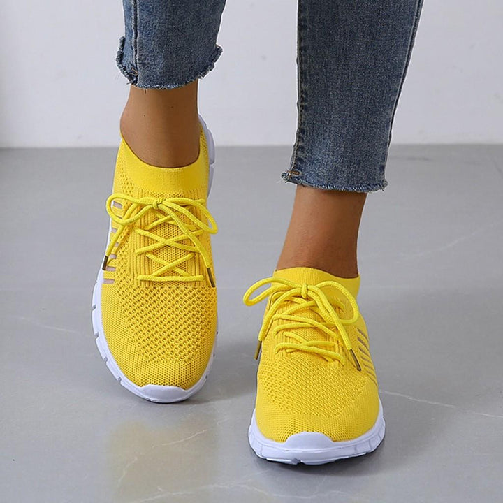 Slip-On Sneakers - Atmungsaktiv - Orthopädisch - Mesh Sneakers - Damen Trainingsschuhe Drune