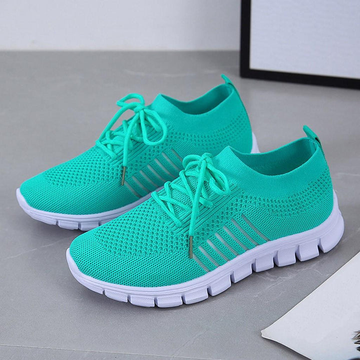 Slip-On Sneakers - Atmungsaktiv - Orthopädisch - Mesh Sneakers - Damen Trainingsschuhe Drune