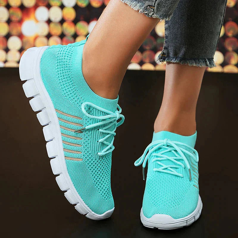 Drune | On Sneakers Orthopädisch Walking Mesh Sneakers Damen Schuhe