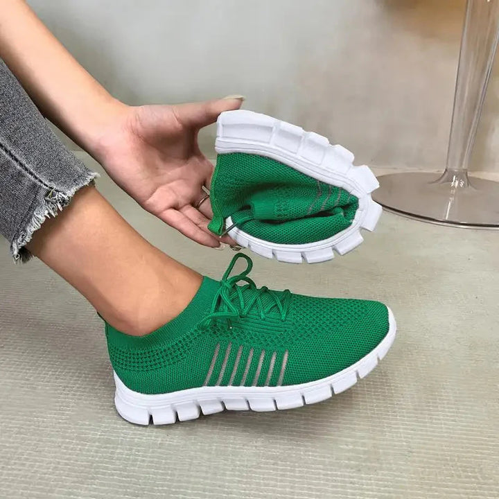 Drune | On Sneakers Orthopädisch Walking Mesh Sneakers Damen Schuhe