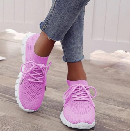 Slip-On Sneakers | Orthopädisch | Gehen | Mesh Sneakers | Damen Trainer Drune