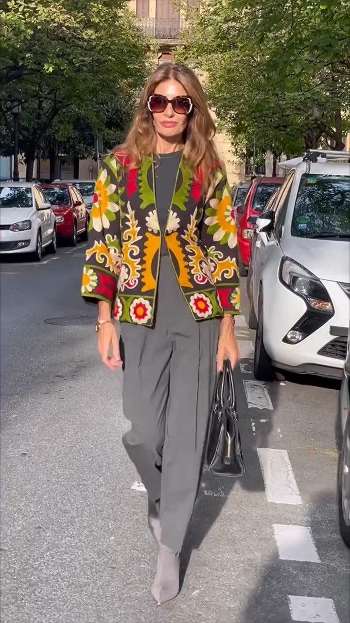 Drune | Elegante Multistil 3/4 Ärmel Oberbekleidung