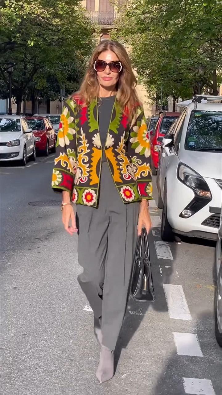Drune | Elegante Multistil 3/4 Ärmel Oberbekleidung