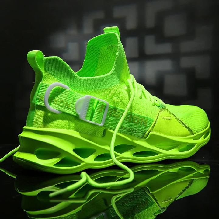 Drune | Trendige Sportschuhe mit auffälligem Farbkontrast