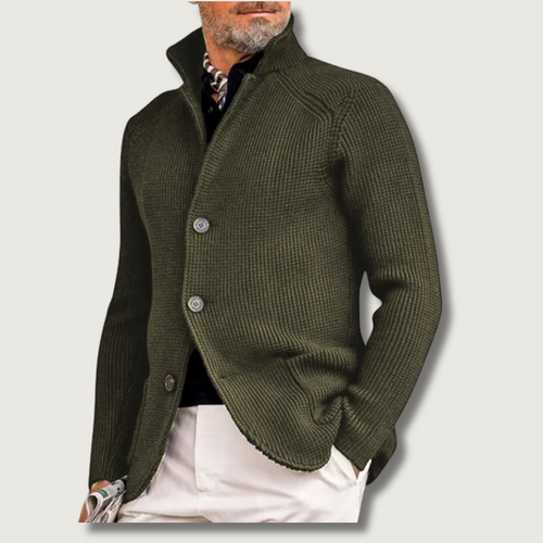 Drune | Strickstylische wetterfeste Herrenjacke mit klassischer Passform