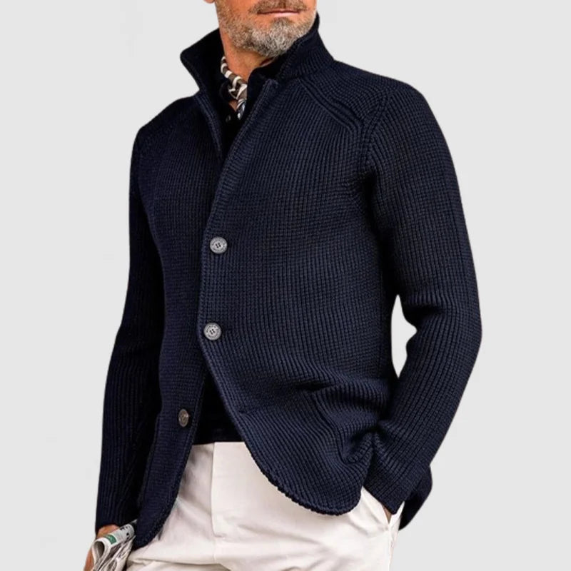 Drune | Strickstylische wetterfeste Herrenjacke mit klassischer Passform