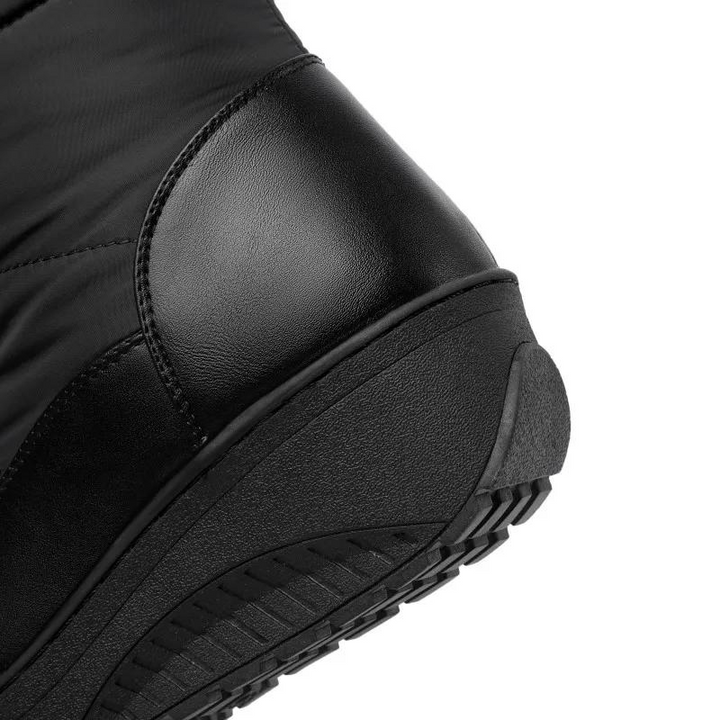 Drune | Damen knielange Winterstiefel mit warmem Fellfutter