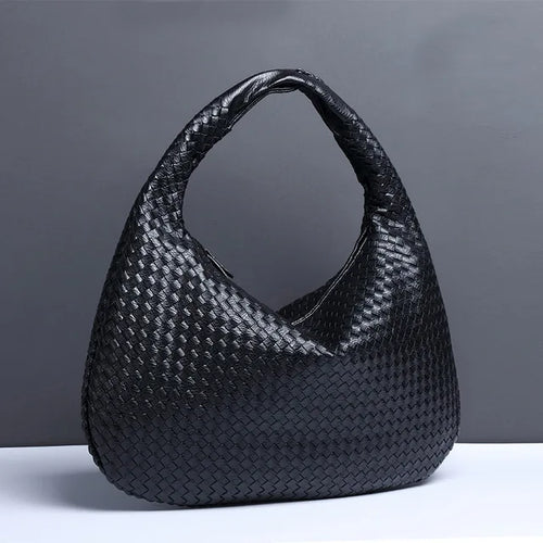 Drune | Vintage Umhängetasche Damen Geflochtene Handtasche mit Reißverschluss Im Sale