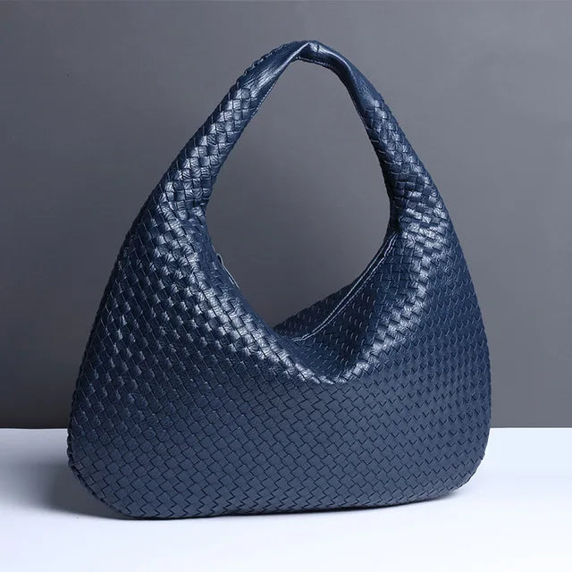 Drune | Vintage Umhängetasche Damen Geflochtene Handtasche mit Reißverschluss Im Sale