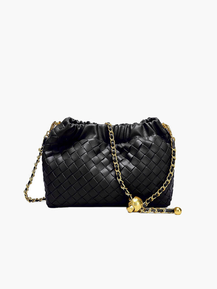 Drune | Luxuriöse Damen Tasche Mit Goldener Kette