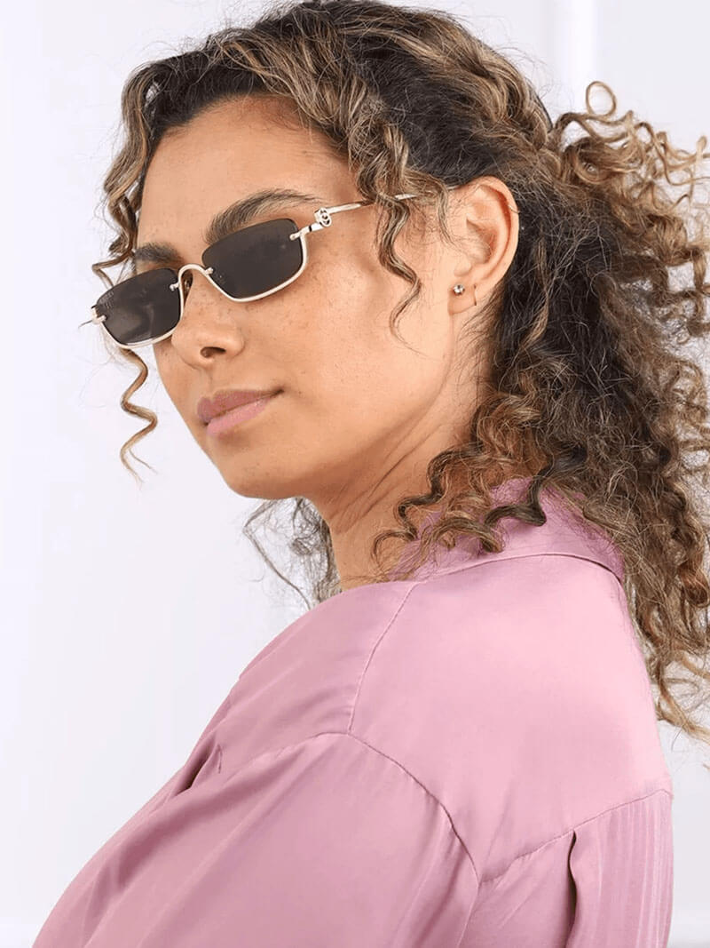 Drune | Luxus Sonnenbrille Zeitloses Design Mit Goldfinishing