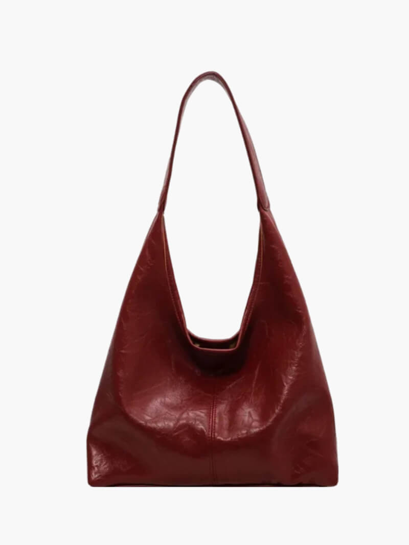 Drune | Bequeme Damen Schultertasche mit Reißverschluss