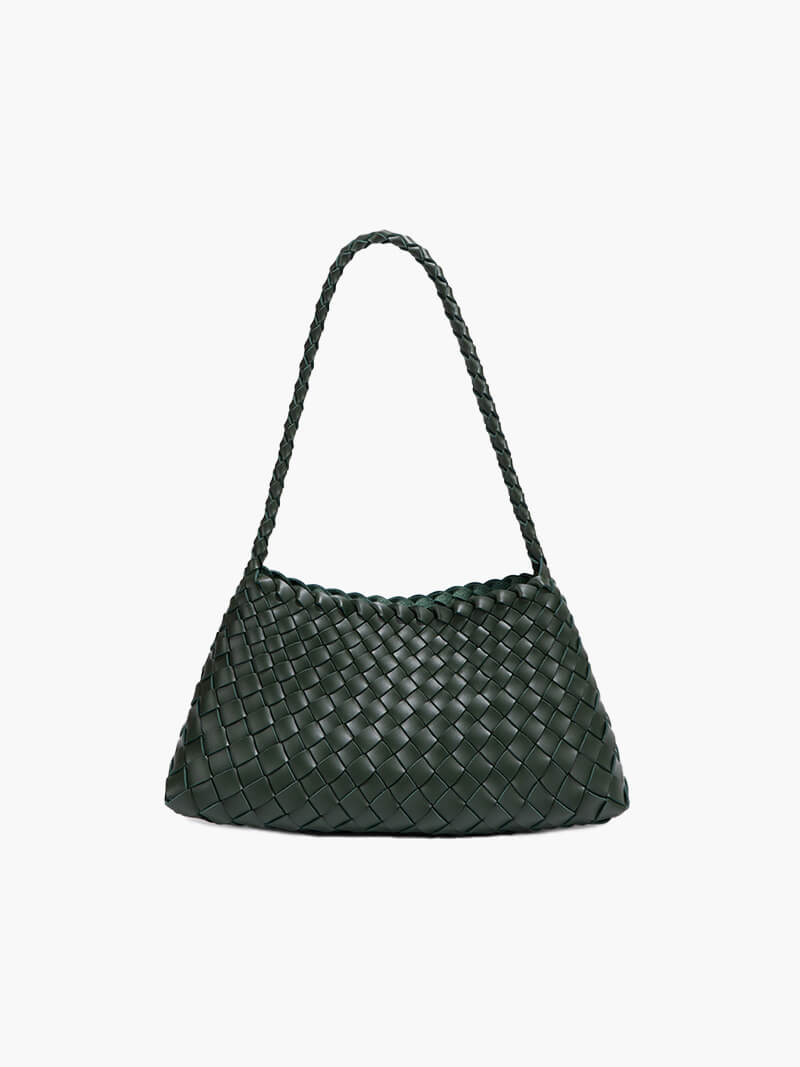 Drune | Schultertasche Mit Geflochtenem Design