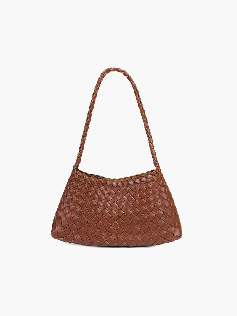 Drune | Schultertasche Mit Geflochtenem Design