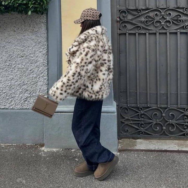 Drune | Flauschige Pelzjacke Für Winter