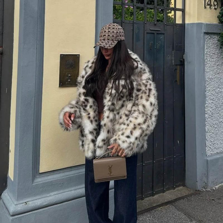 Drune | Flauschige Pelzjacke Für Winter