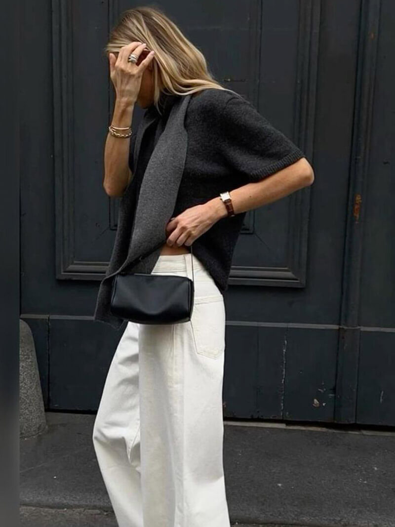 Drune | Minimalistische Damen Tasche Aus Kunstleder