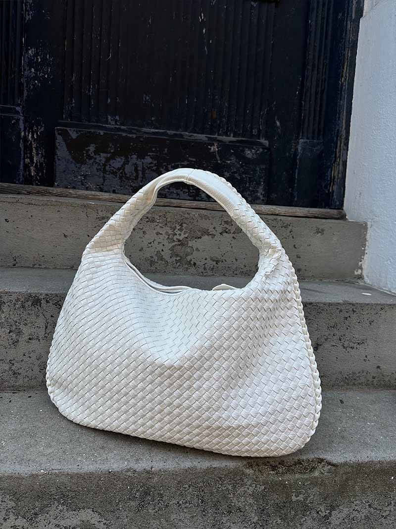 Drune | Große Geflochtene Hobo Tasche