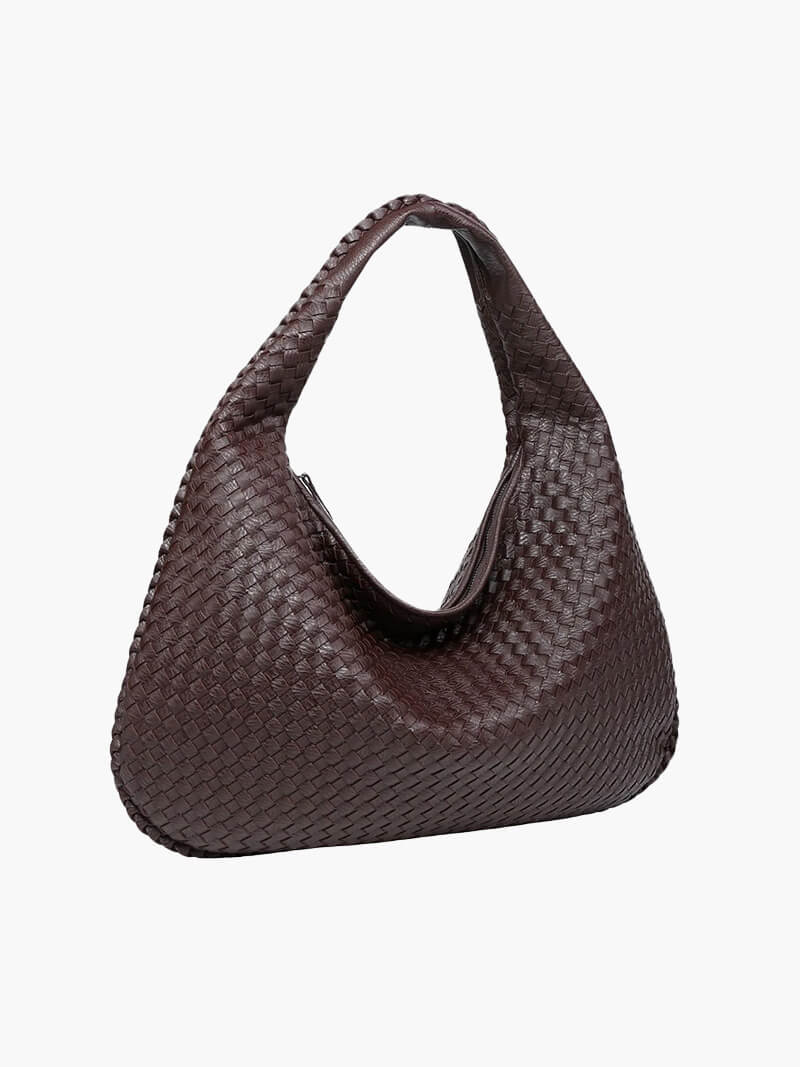 Drune | Große Geflochtene Hobo Tasche