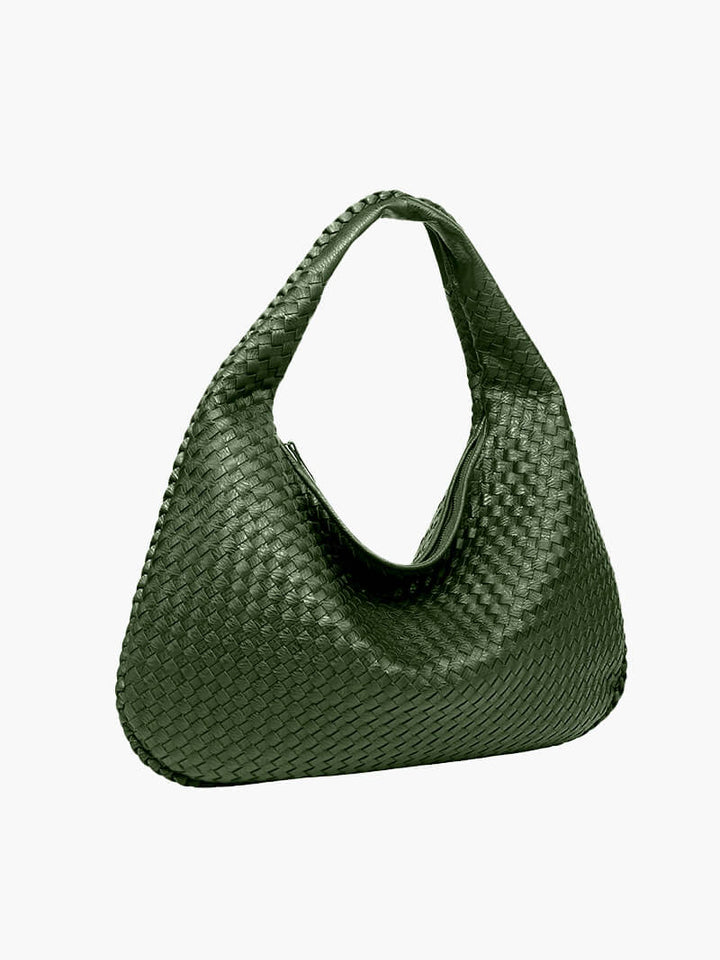 Drune | Große Geflochtene Hobo Tasche