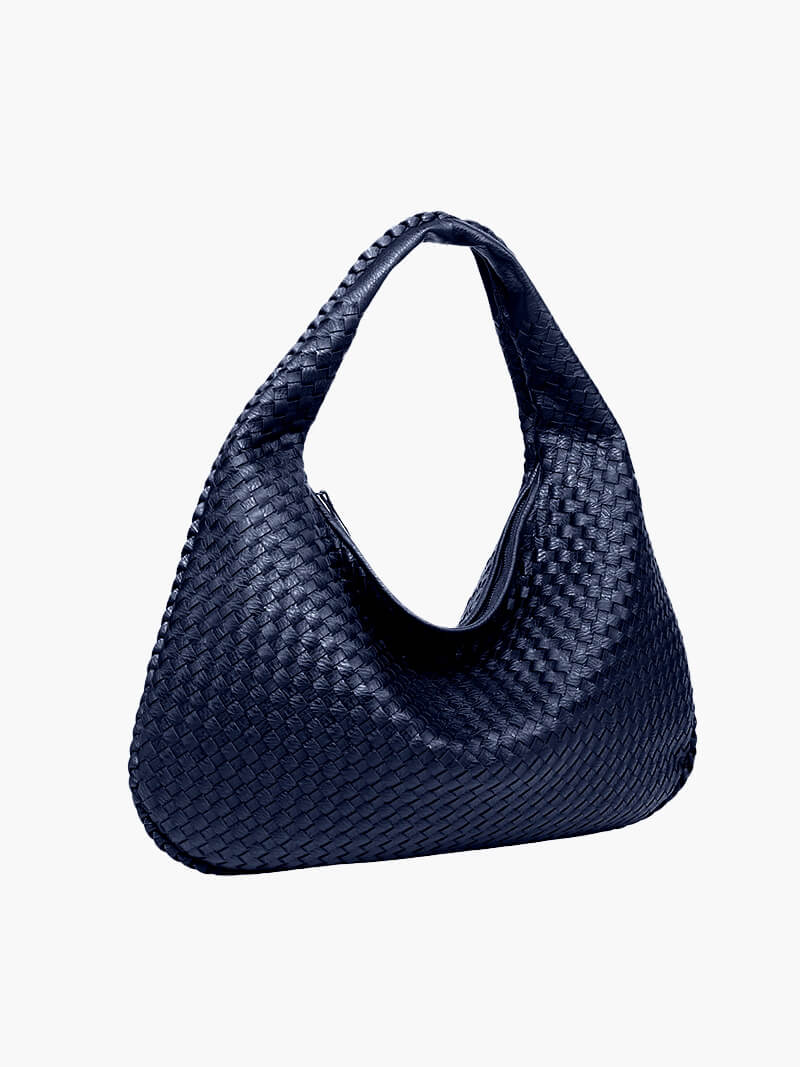 Drune | Große Geflochtene Hobo Tasche