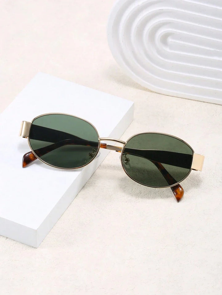 Drune - Sonnebrille Damen Gold | Vintage Retro Sunglasses Women