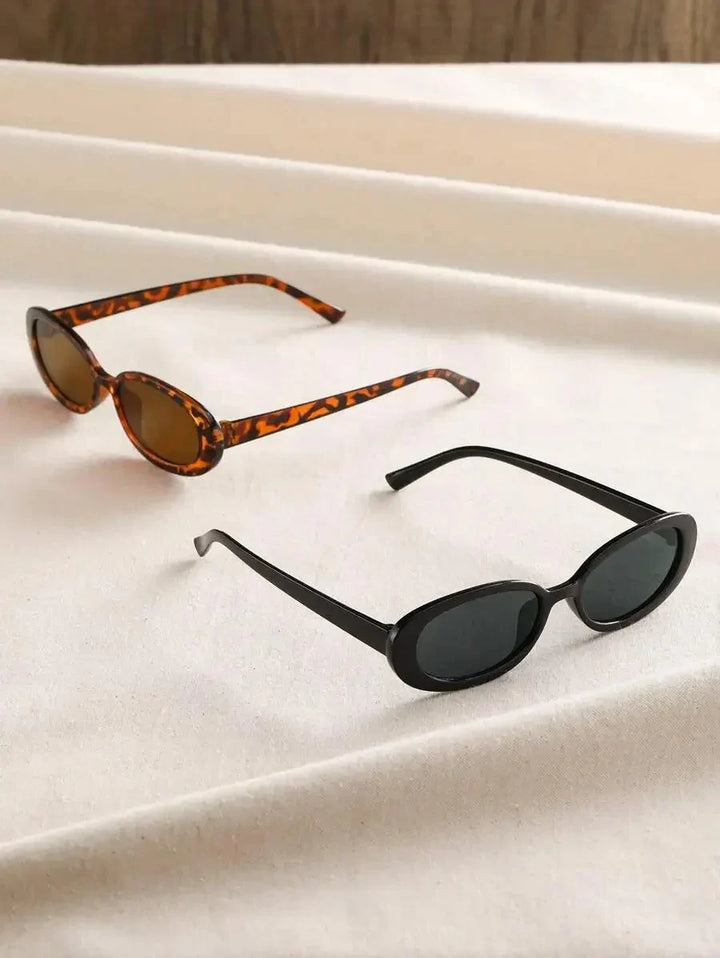 Drune | Ovaler Sonnenbrille Im 90er Jahre Stil Mit Weinlese Charme